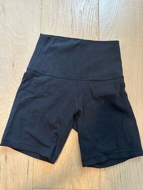 Lululemon High-Waist Black Women’s Biker Shorts